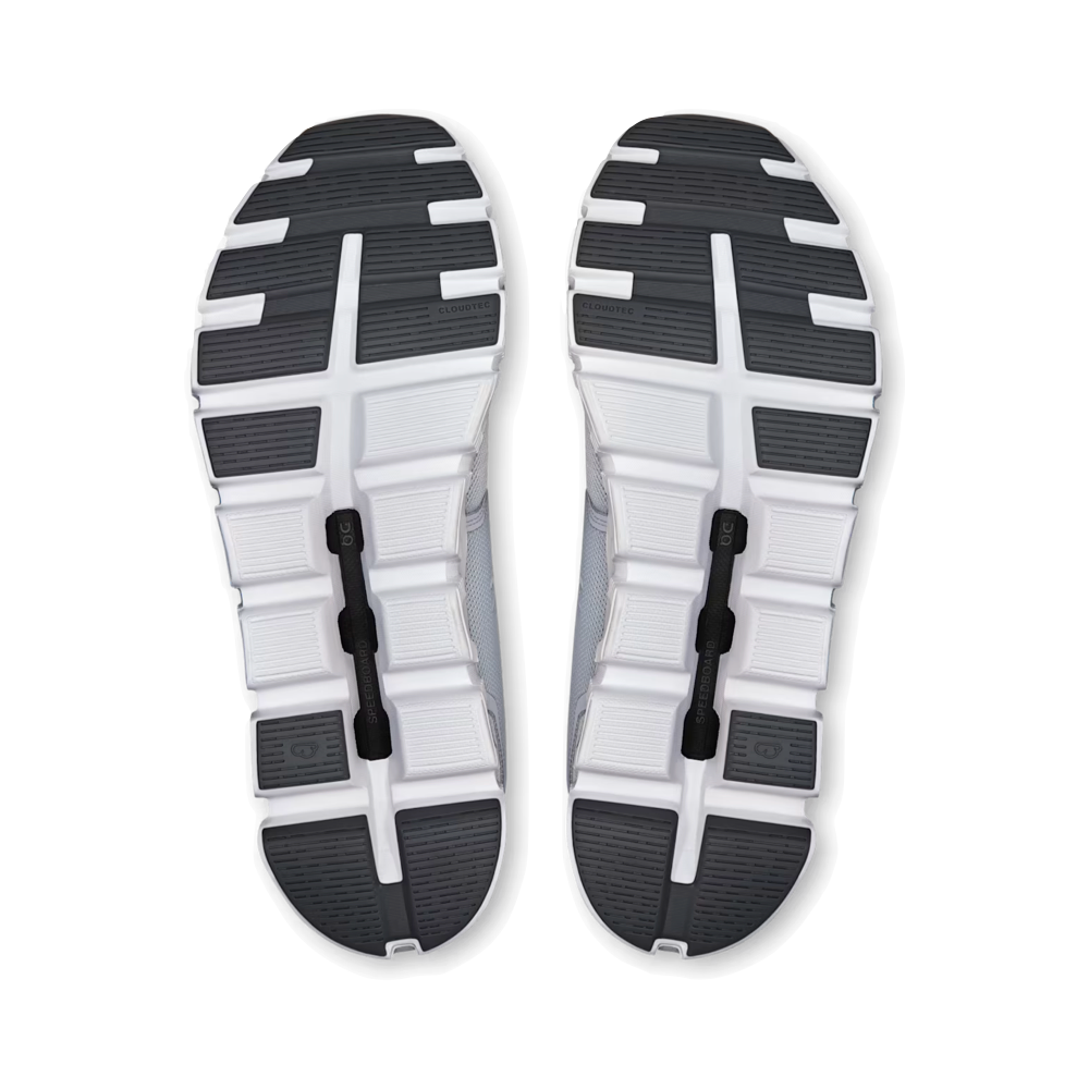 Bottom view of On Cloud 6 WIDE Width Sneaker for men.