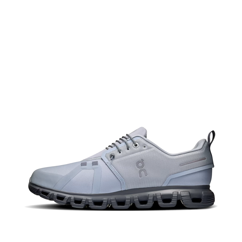 Side (left) view of On Cloud 6 Waterproof Sneaker for men.