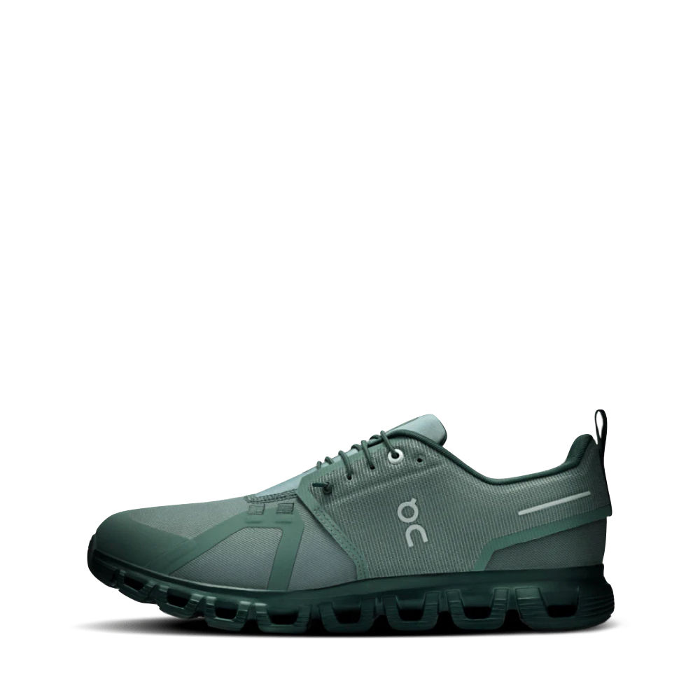 Side (left) view of On Cloud 6 Waterproof Sneaker for men.