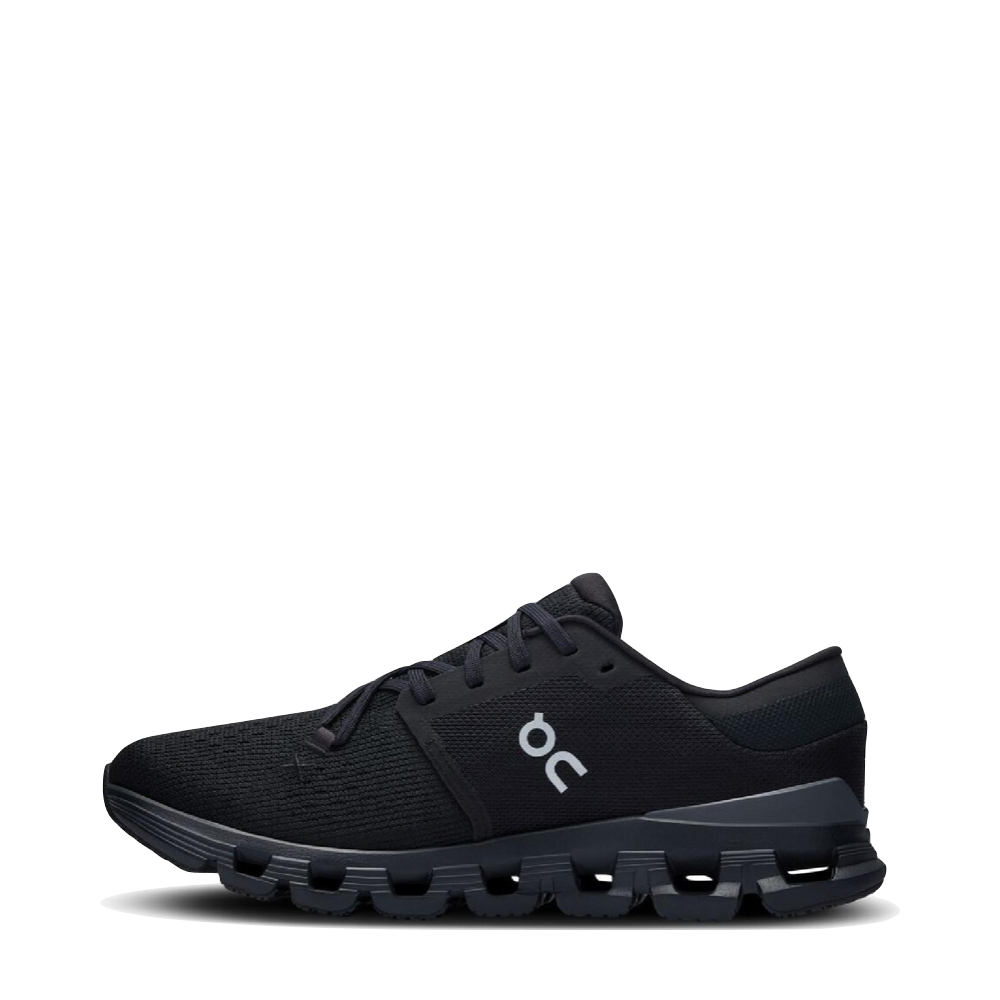 Side (left) view of On Cloud X 4 Sneaker for men.