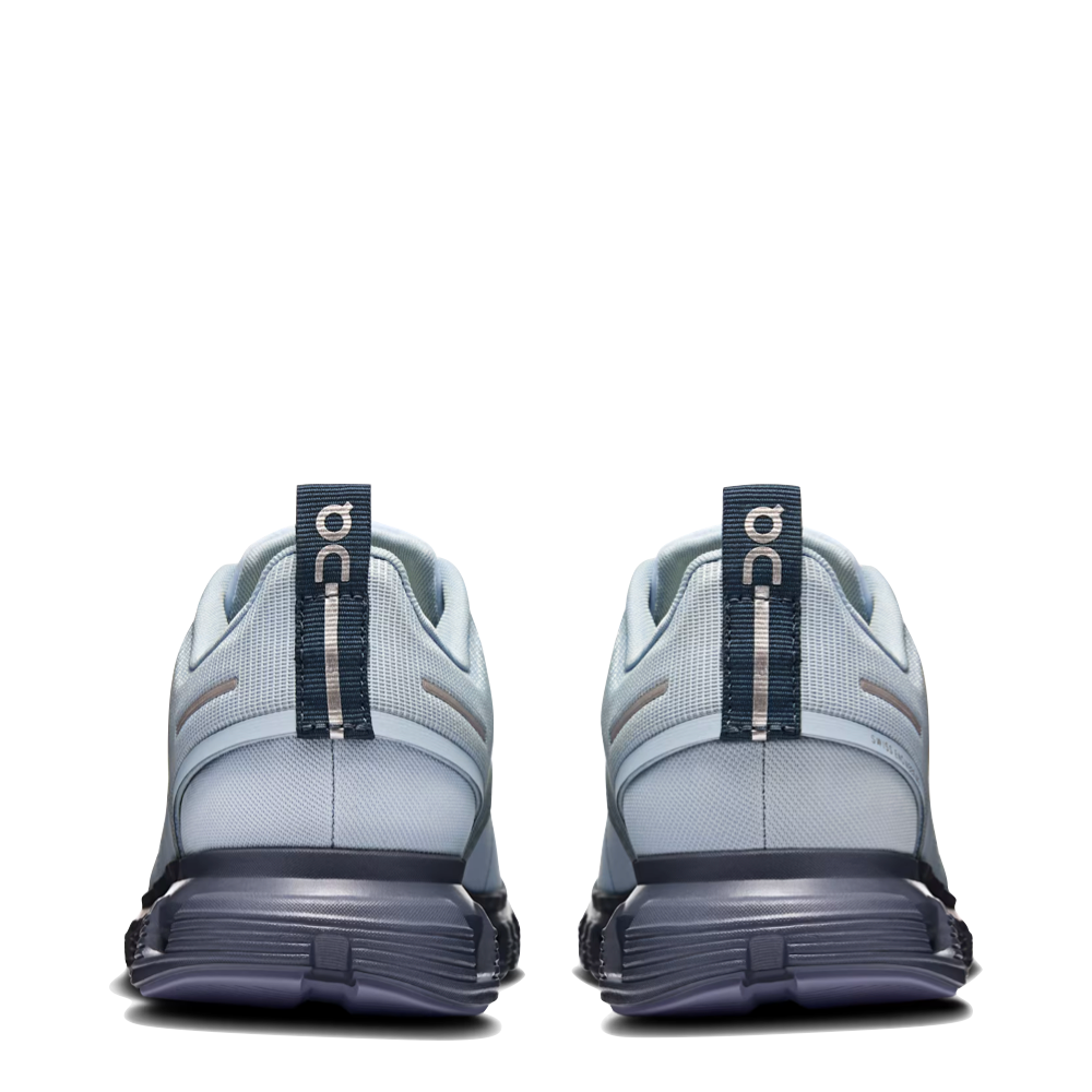 Back view of On Cloud 6 Waterproof Sneaker for women.
