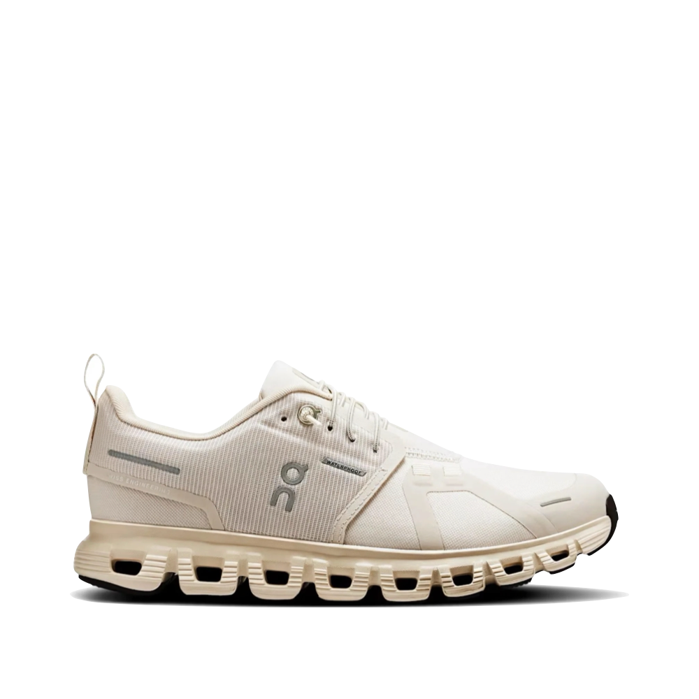 On Women's Cloud 6 Waterproof Sneaker in Pearl/Cream – Mitten On Women's Cloud 6 Waterproof Sneaker in Pearl/Cream – Mitten