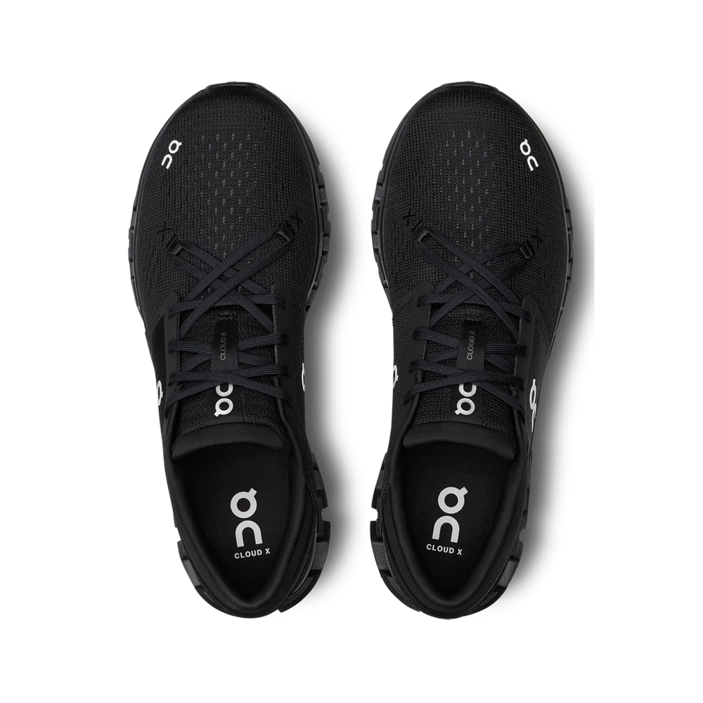 Top-down view of On Cloud X 4 Sneaker for women.