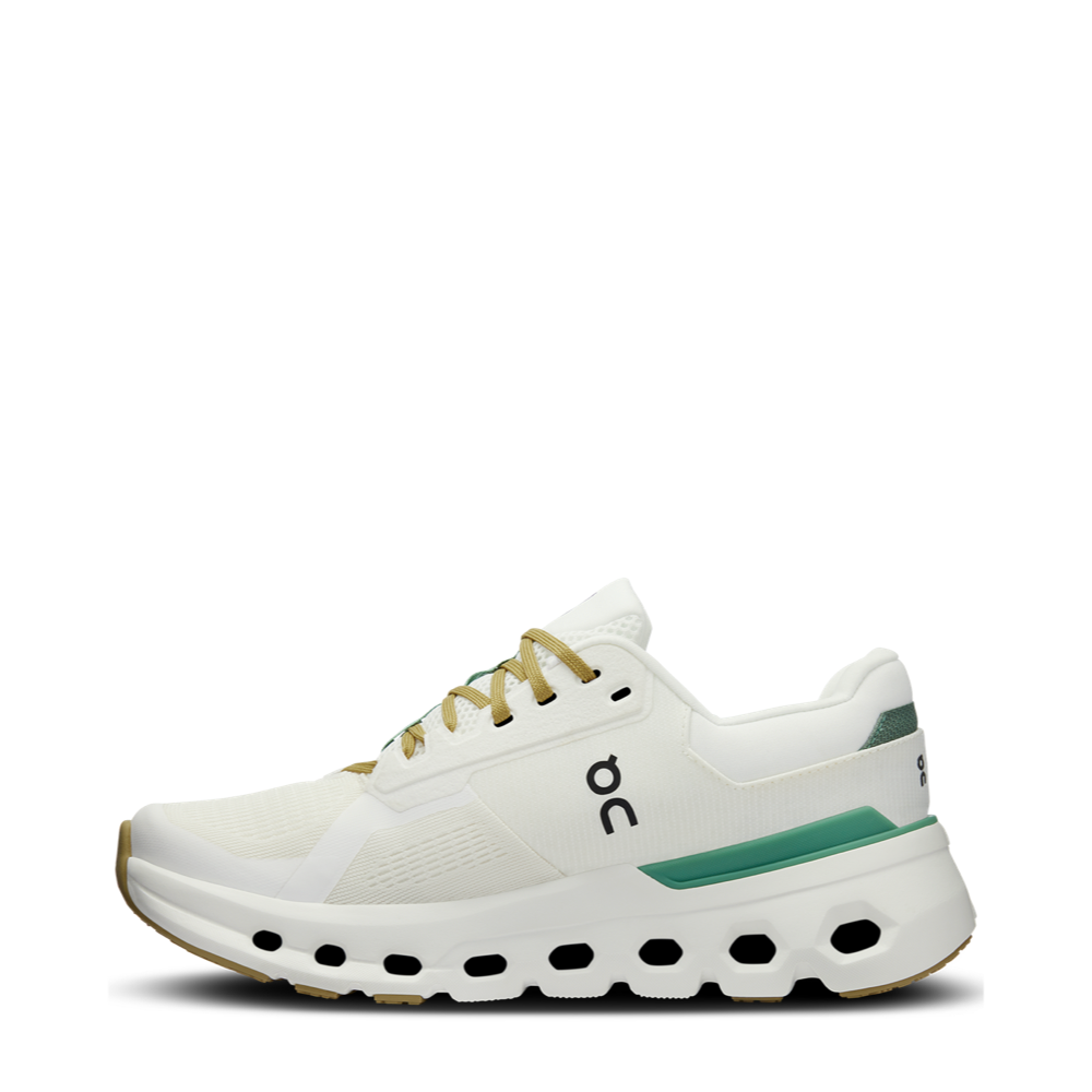 Side (left) view of On Cloudrunner 2 Sneaker for women.