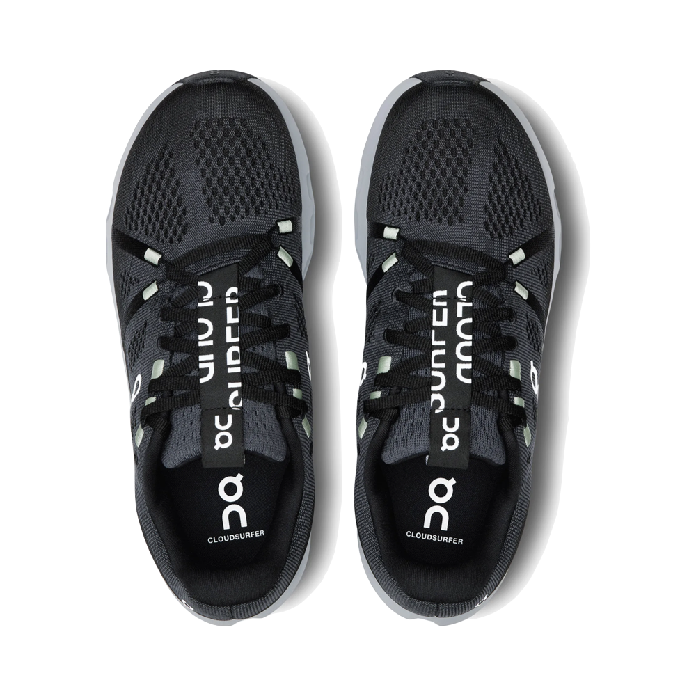 Top-down view of On Cloudsurfer Running Sneaker for women.