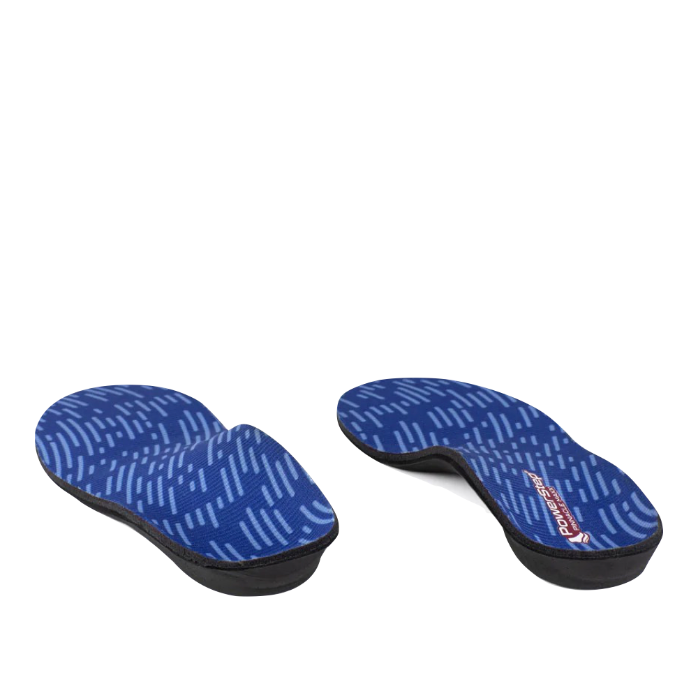 Back and front view of Powerstep Pinnacle Maxx Insole.