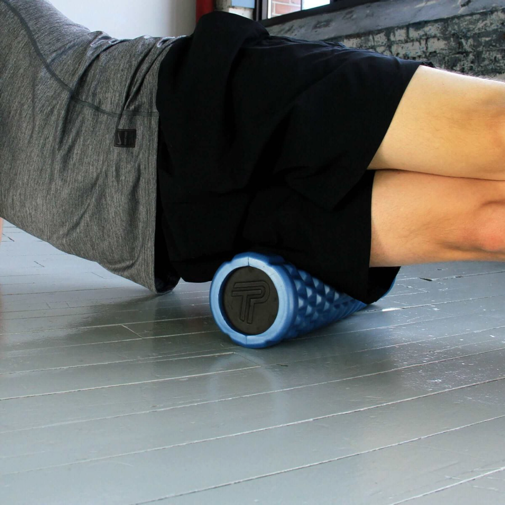 Model view of Pro Tec Contoured Foam Roller.