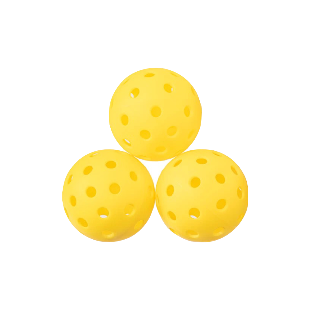 Front view of SLK by Selkirk The Holderness Family Pickleball Balls.