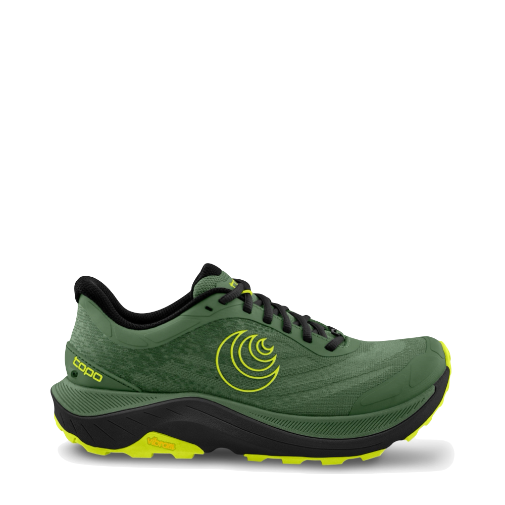 NEW TOPO ATHLETIC men\'s ultraventure 4 trail running shoes in green/black media__96393.1734965951.jpg?c=1 main image 4