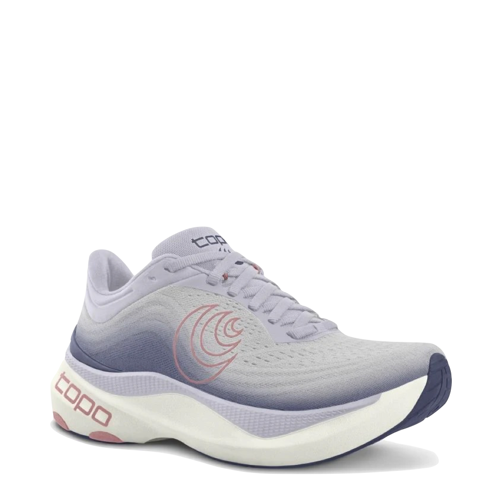 Mudguard and Toe view of Topo Aura Sneaker for women.
