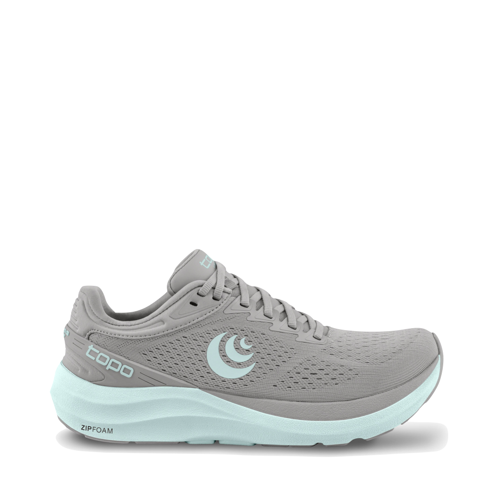 Side (right) view of Topo Phantom 3 Running Sneaker for women.