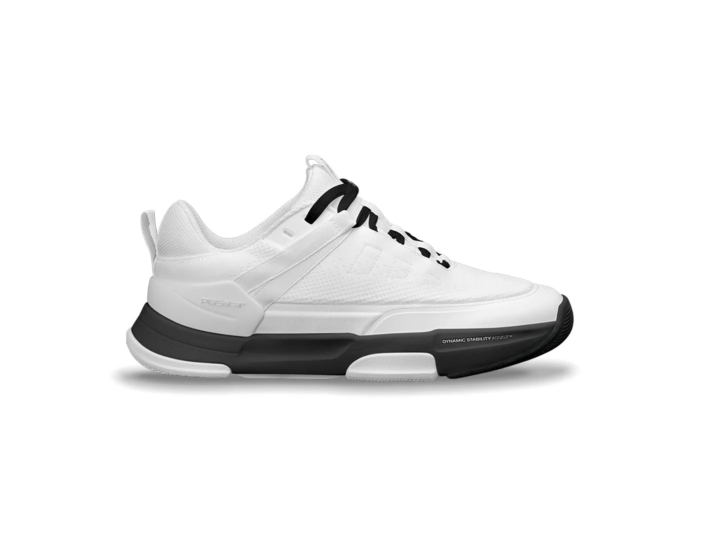 PB5star Women's PB5 Court 2 Court Sneaker in White/Black