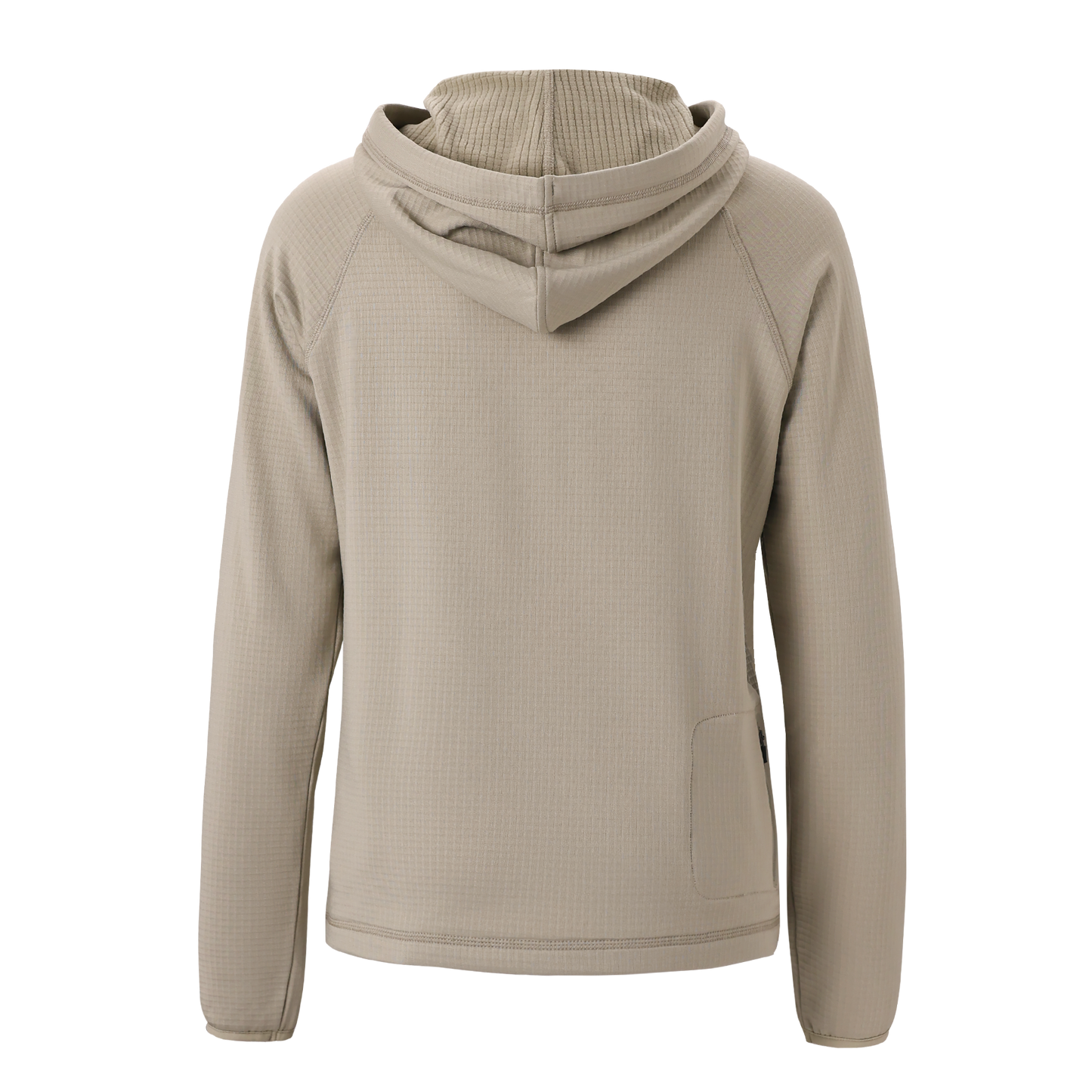 Mitten Running Co. Women's Waffle Hoodie in Pelican