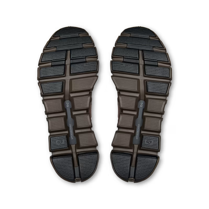 On Women's Cloud 6 Waterproof Sneaker in Ash/Sable