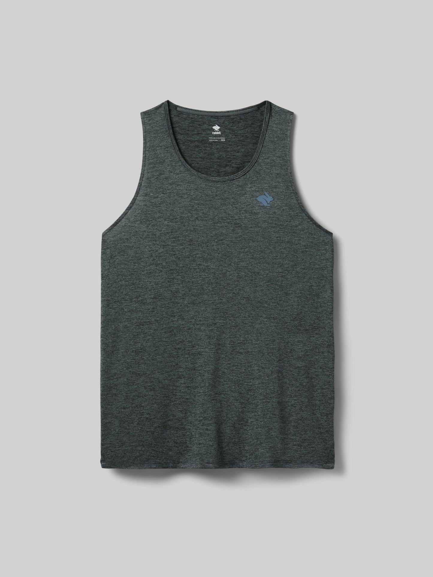 Rabbit Men's EZ Tank Top in Black Charcoal