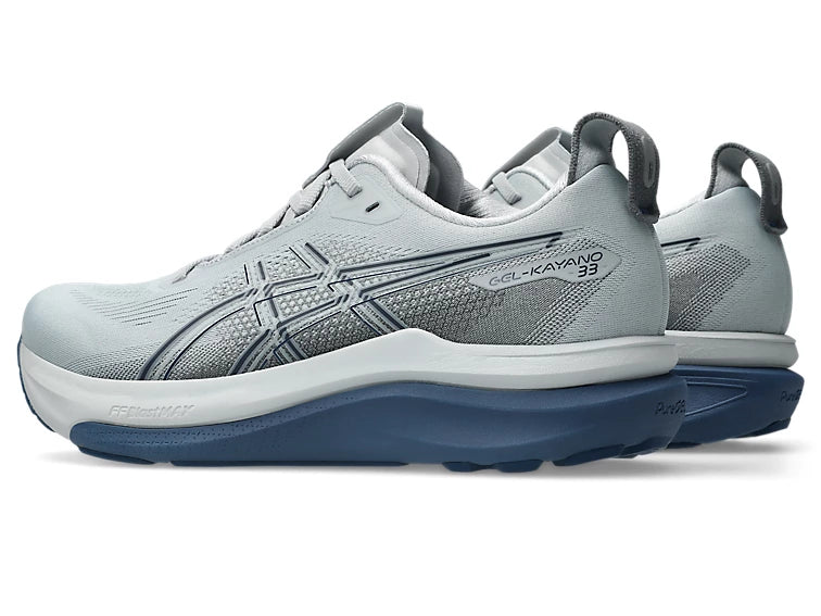 Asics Men's Gel-Kayano 33 Sneaker in Piedmont Grey/Midnight