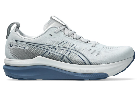 Asics Men's Gel-Kayano 33 Sneaker in Piedmont Grey/Midnight