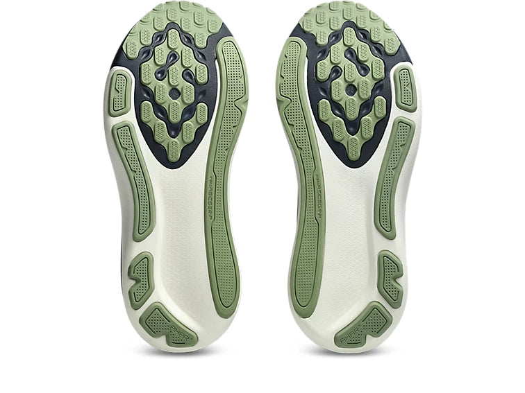 Asics Men's Gel-Kayano 33 Sneaker in Midnight/Khaki Green