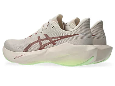Asics Men's Novablast 6 Sneaker in Rose Dust/Illuminate Yellow