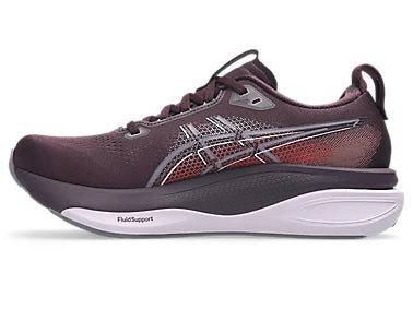 Asics Women's Gel-Kayano 33 Sneaker in Dark Aubergine/Dahlia