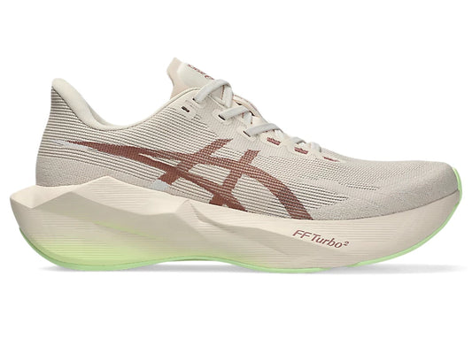 Asics Women's Novablast 6 Sneaker in Rose Dust/Illuminate Yellow