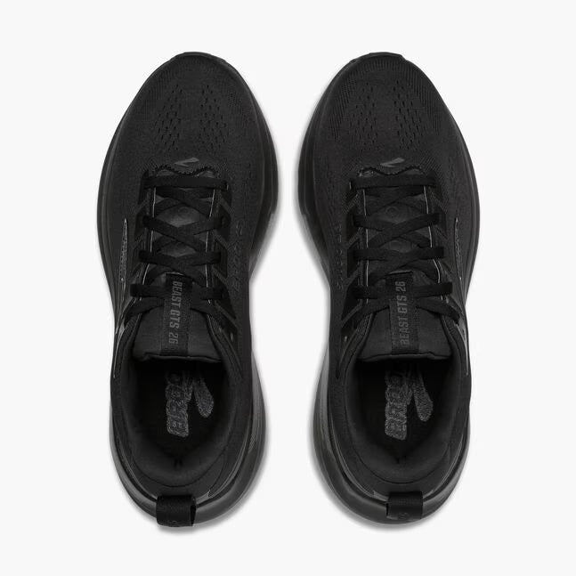 Brooks Men's Beast GTS 26 Sneaker in Black/Black/Grey