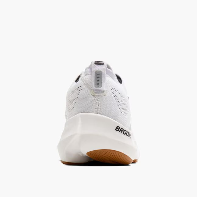 Brooks Men's Glycerin Flex Sneaker in White/Black/Gum