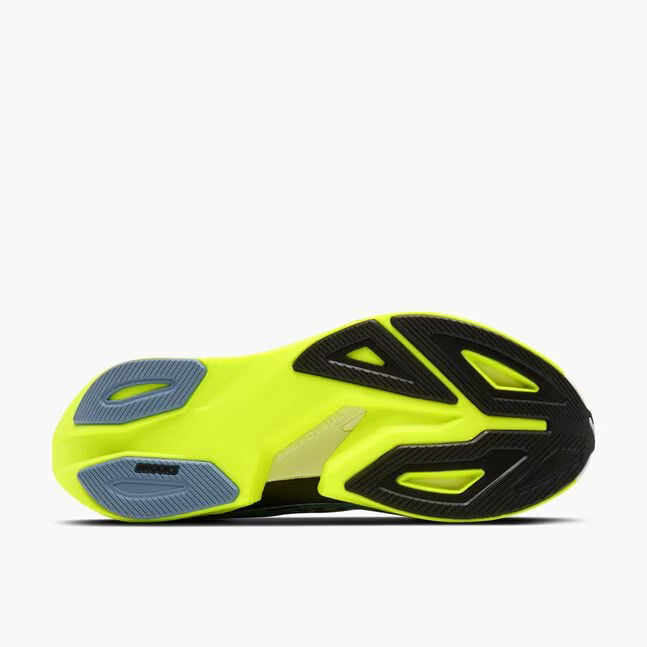 Brooks Men's Hyperion Max 4 Sneaker in White/Blue/Nightlife