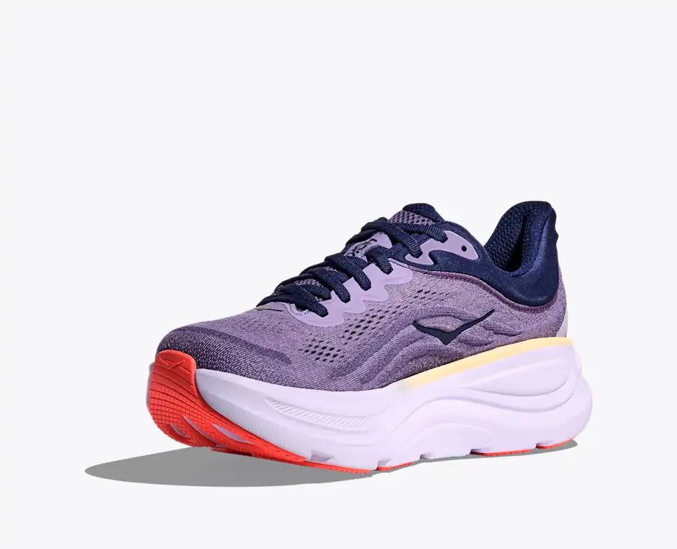 Hoka Women's Bondi 9 Sneaker in Berry Jam/Berry Patch