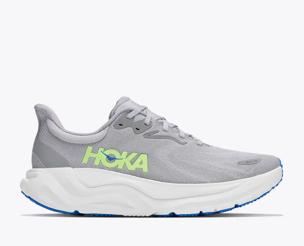 Hoka Men's Arahi 8 Sneaker in Stellar Grey/Stardust