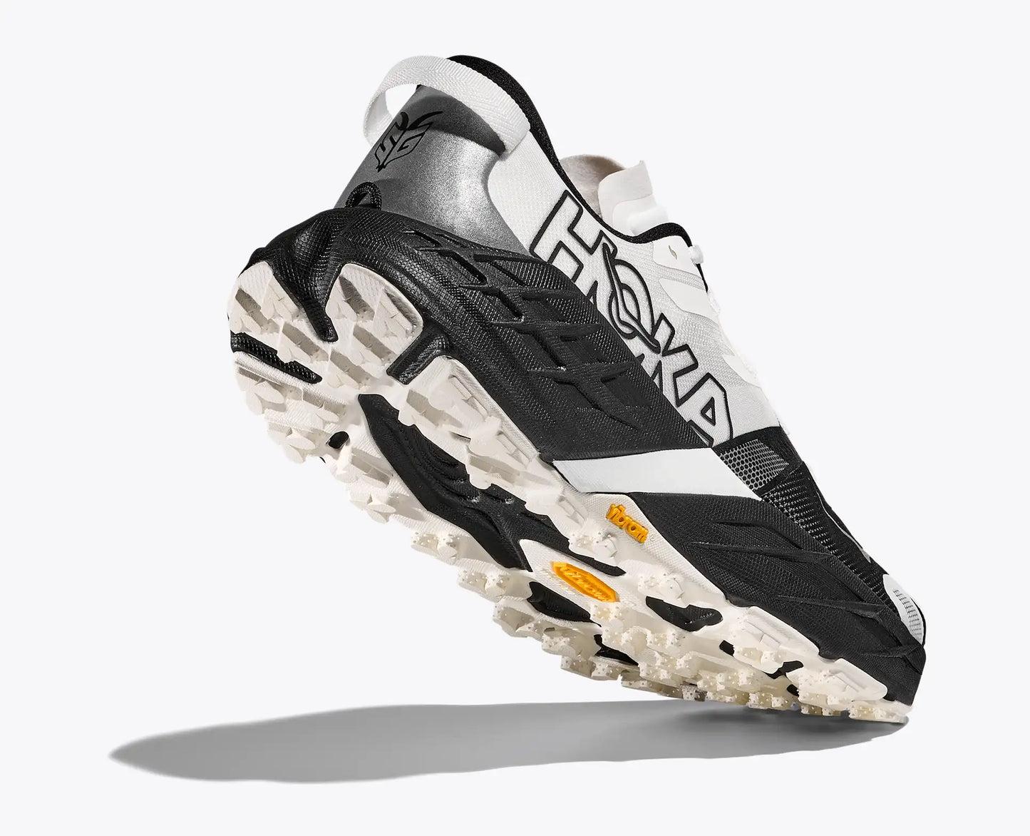 Hoka Men's Speedgoat 7 Sneaker in Black/White