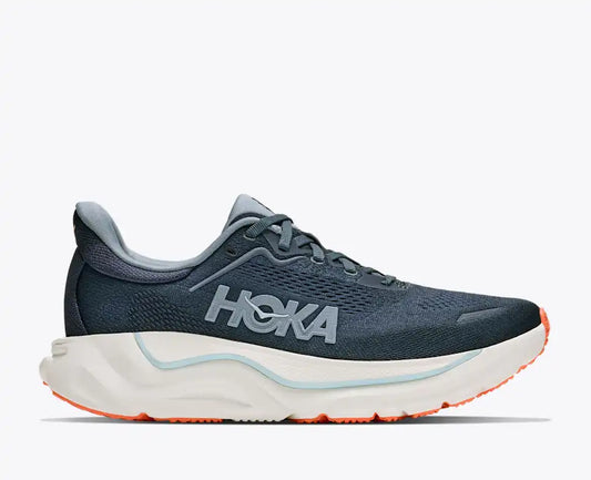 Hoka Women's Arahi 9 Sneaker in Varsity Navy/Faded Navy
