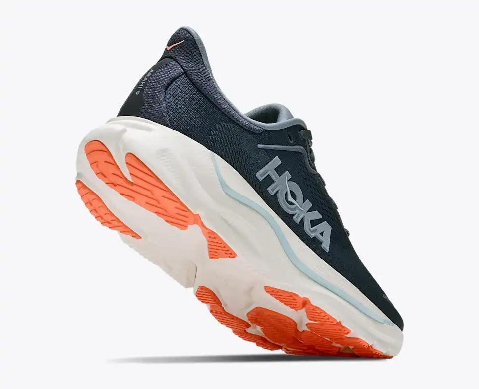 Hoka Women's Arahi 9 Sneaker in Varsity Navy/Faded Navy