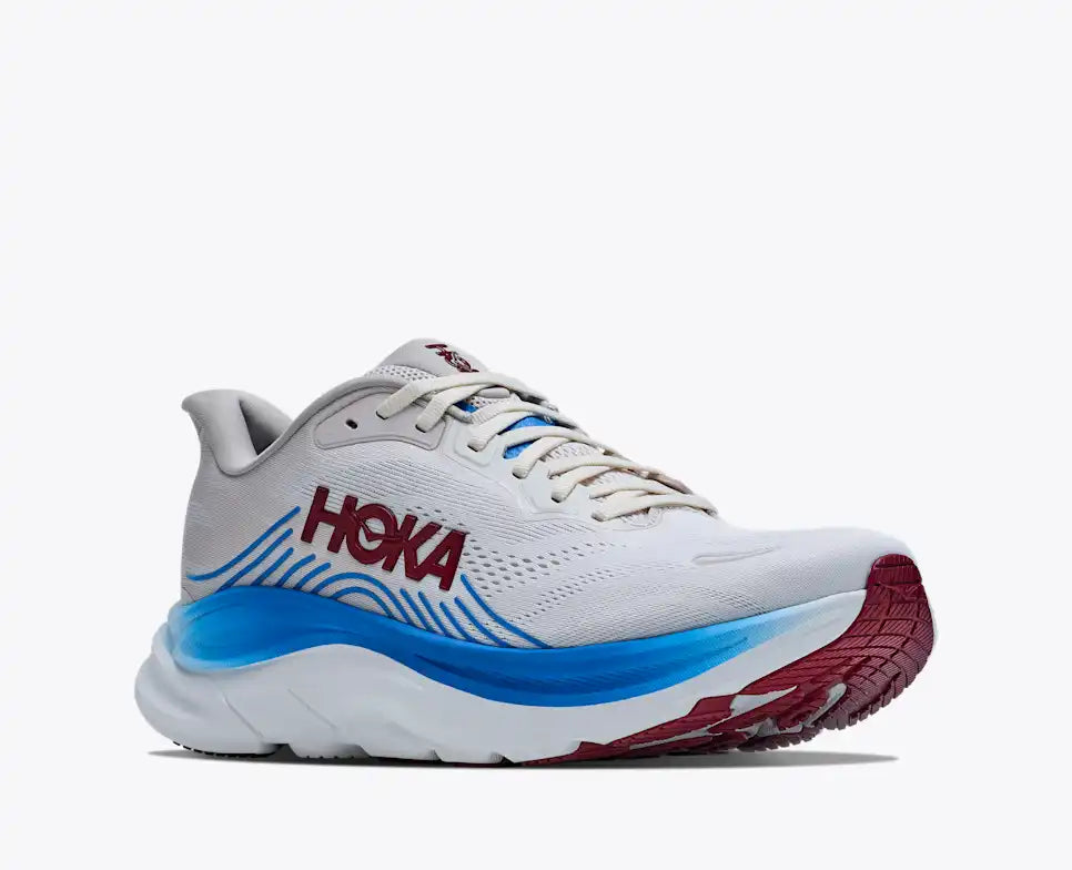 Hoka Men's Clifton 11 Sneaker in Stucco/Grout