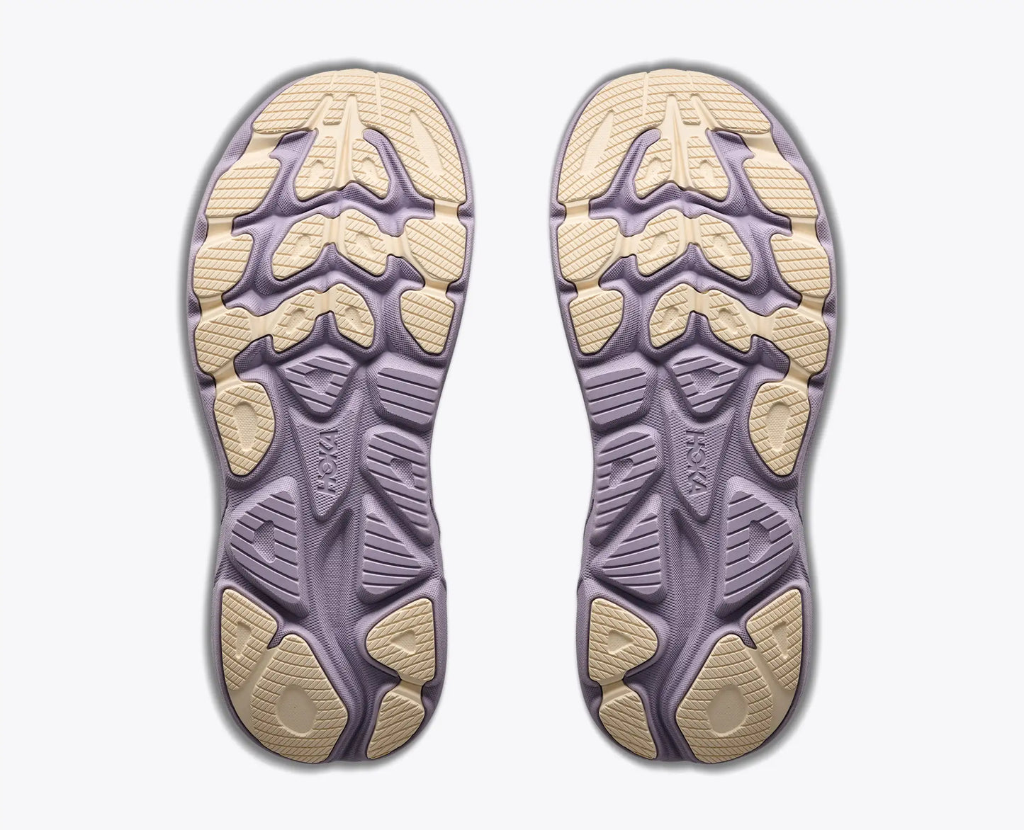 Hoka Women's Clifton 11 Sneaker in Stardust/Mellow Lilac