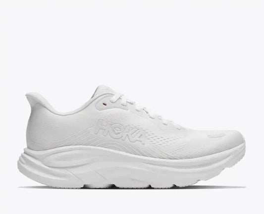 Hoka Women's Clifton 11 Sneaker in White/White