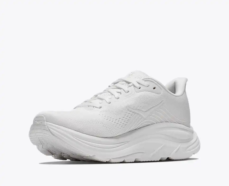 Hoka Women's Clifton 11 Sneaker in White/White
