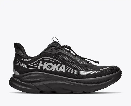 Hoka Men's Clifton 11 GTX Sneaker in Black/Black