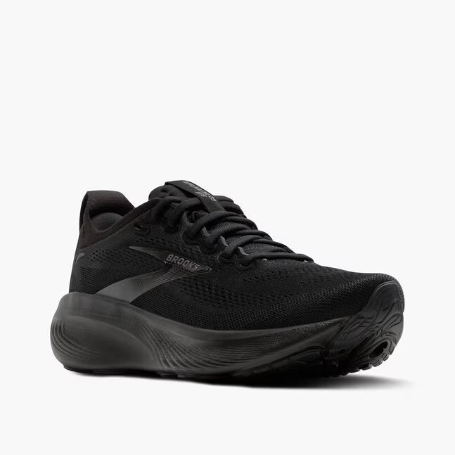 Brooks Women's Adrenaline GTS 25 Sneaker in Black/Black/Ebony