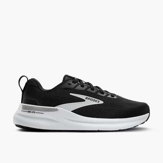 Brooks Women's Ariel GTS 26 Sneaker in Black/Grey/White