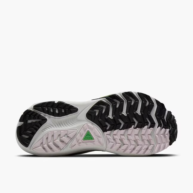 Brooks Women's Ghost Trail Sneaker in Poppy Seed/Black/Pink