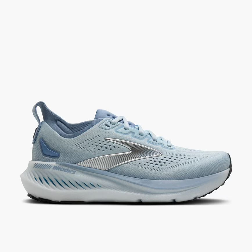 Brooks Women's Glycerin GTS 23 Sneaker in Nantucket Breeze/Rain/Clear