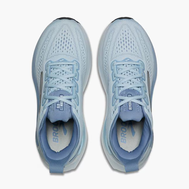 Brooks Women's Glycerin GTS 23 Sneaker in Nantucket Breeze/Rain/Clear