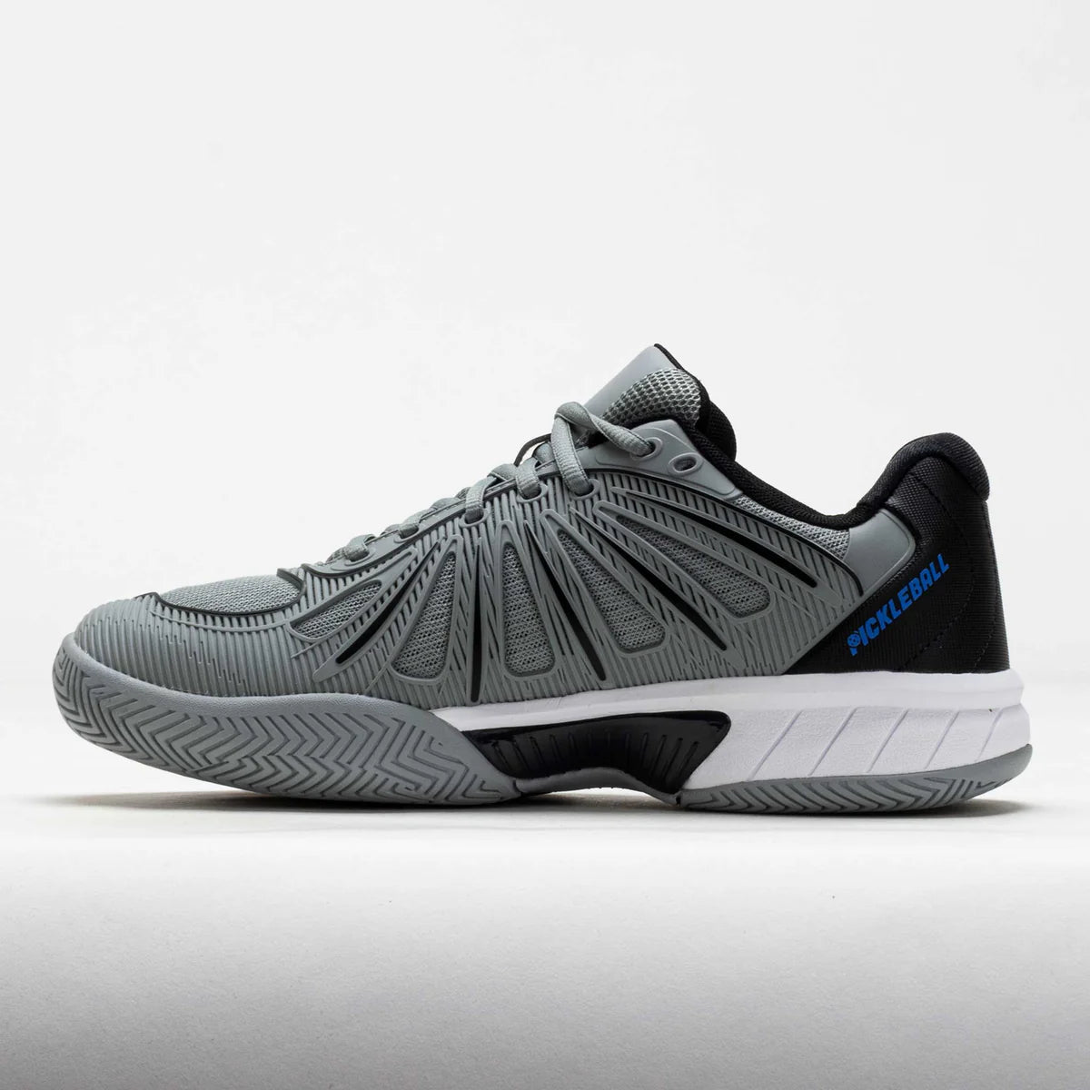K-Swiss Men's Express Light Pickleball 2 Count Sneaker in Ultimate Gray/White/Black