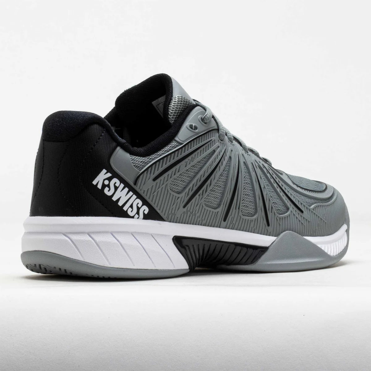 K-Swiss Men's Express Light Pickleball 2 Count Sneaker in Ultimate Gray/White/Black