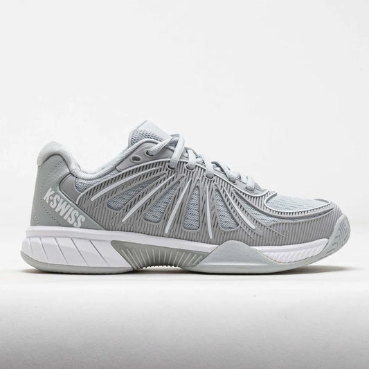 K-Swiss Women's Express Light Pickleball 2 Court Sneaker in Glacier Gray/White