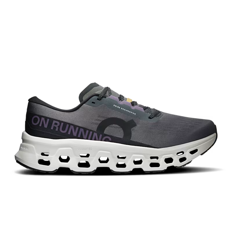 On Men's Cloudmonster 3 Sneaker in Eclipse/Frost