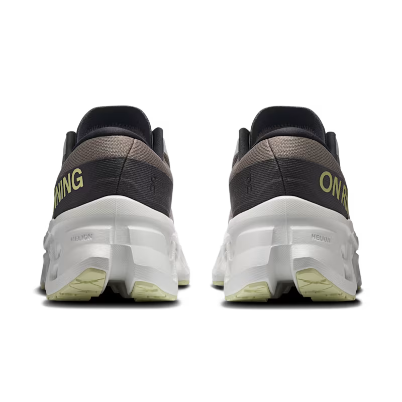 On Women's Cloudmonster 3 Sneaker in Cinder/Ivory