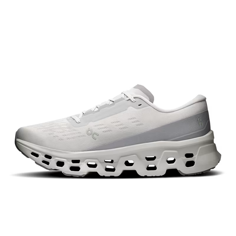 On Men's Cloudmonster 3 Sneaker in Wolf/Wolf