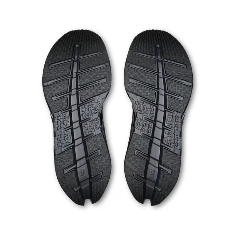 On Men's Cloudrunner 3 Waterproof Sneaker in Black/Black